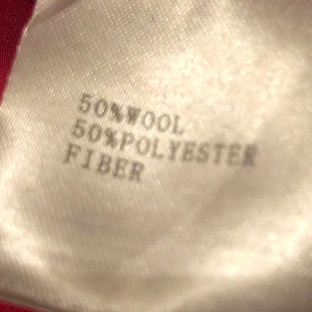 Wool/polyester trench coat - Picture 5 of 8
